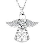 Análisis de colgante ángel de la guarda en plata: ¡Descubre el regalo religioso perfecto!
