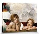 Comparativa de cuadros de ángeles: La influencia de Rafael en el arte religioso